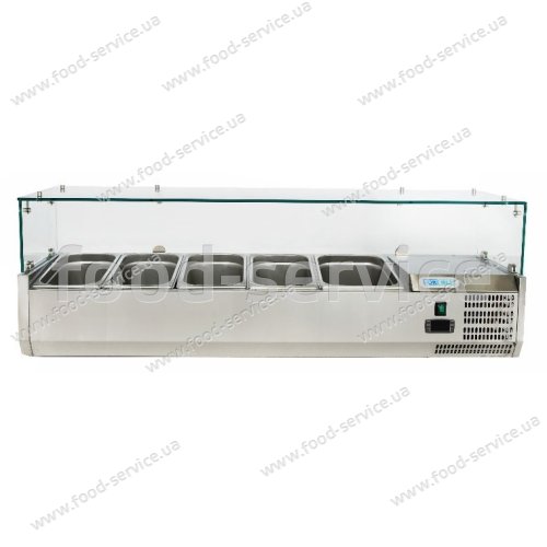 Витрина холодильная Forcold G-VRX1400-380